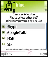 Fring other SIP settings 1